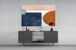 Copenhagen panel catching soft light to reveal its sandstone folds