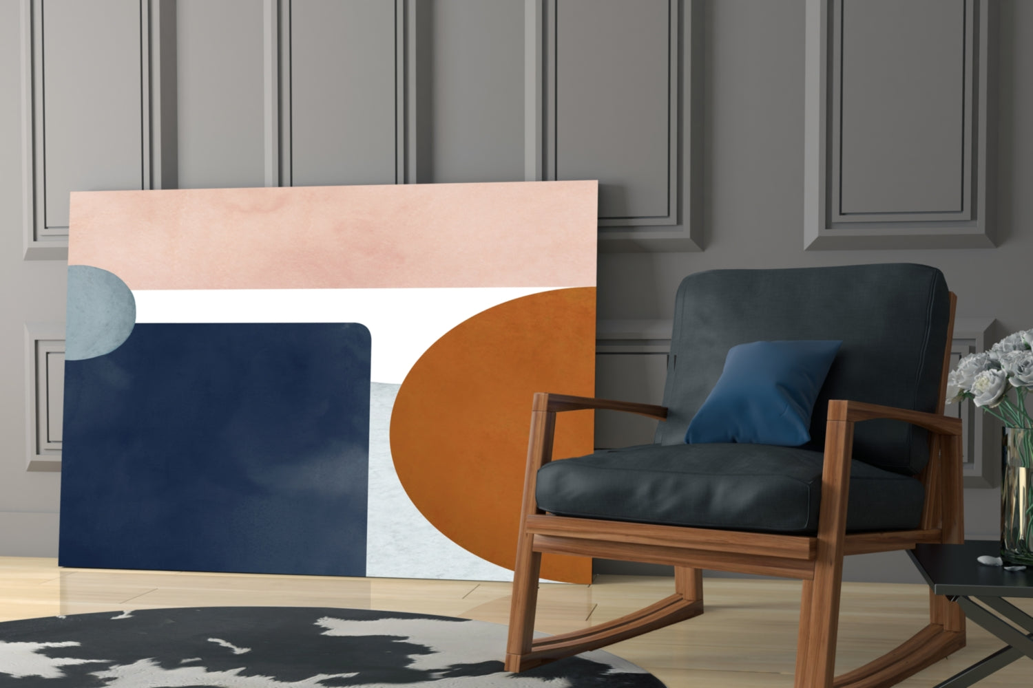 Copenhagen Glass Wall Art.