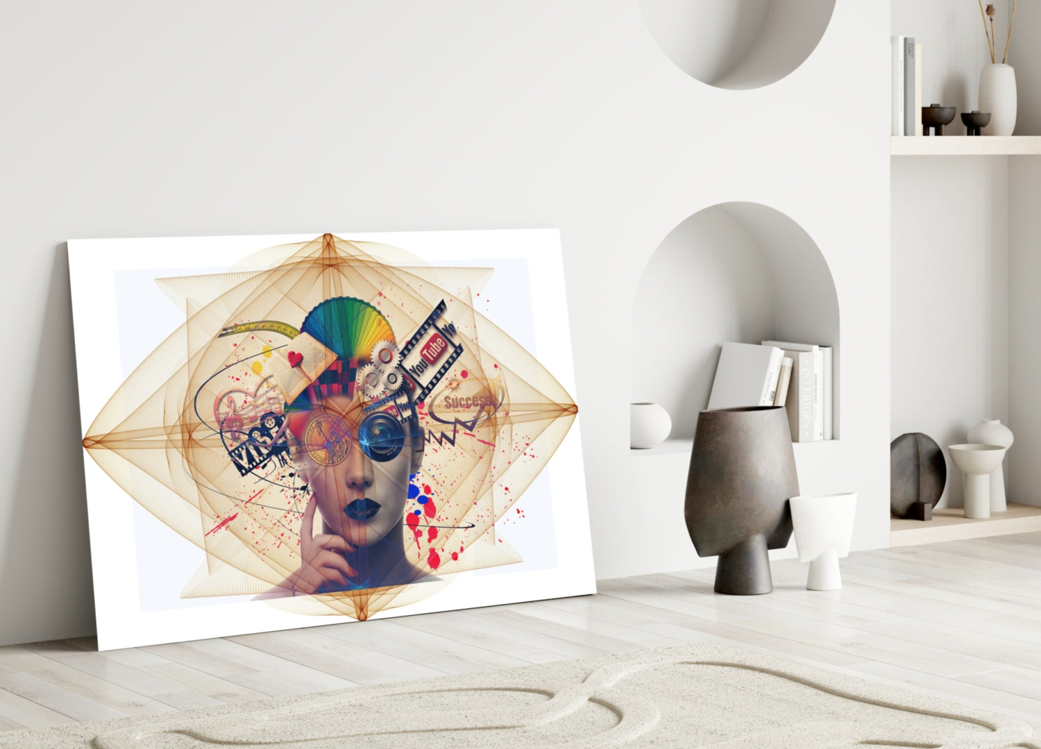 Online Glass Wall Art.