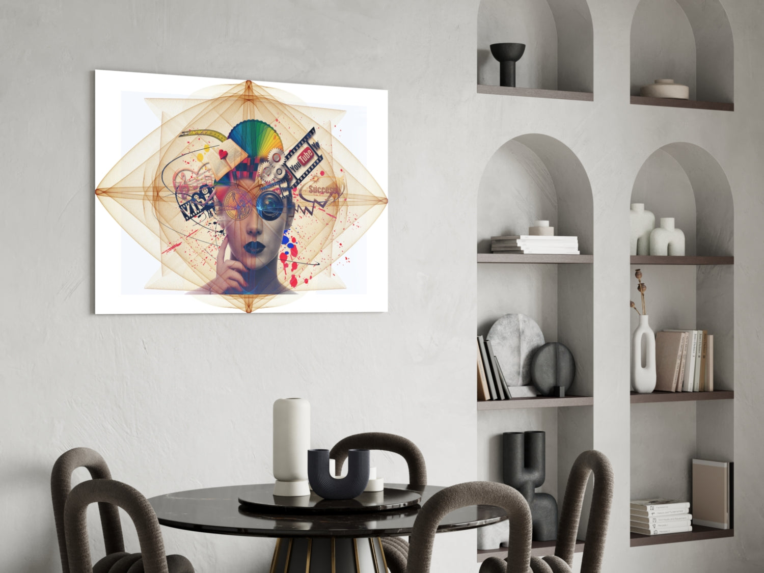 Online Glass Wall Art.