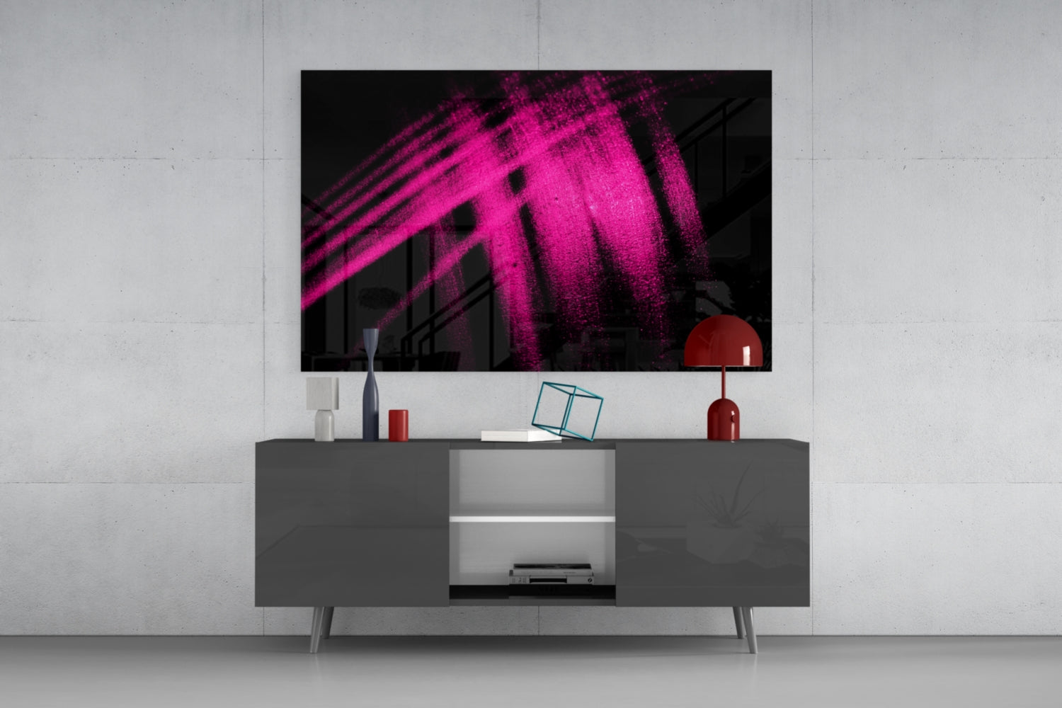 Pattern Glass Wall Art.