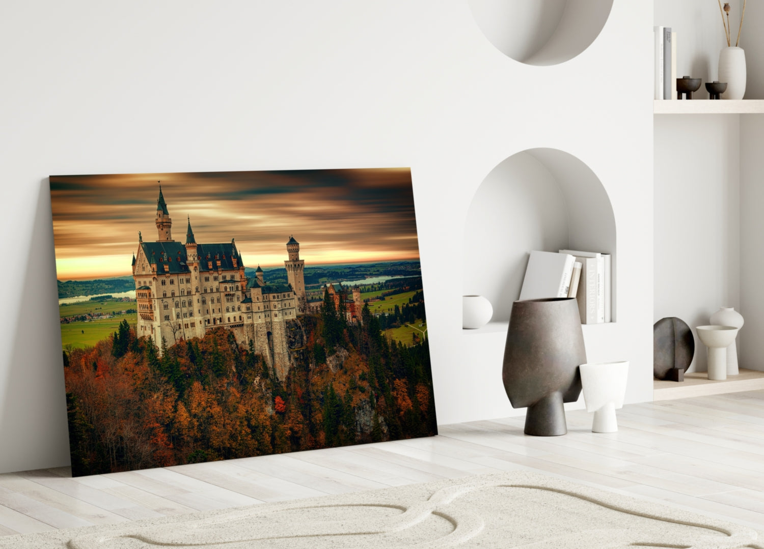 Castle Glass Wall Art.