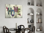 Home panel adding cottage taste to a kitchen
