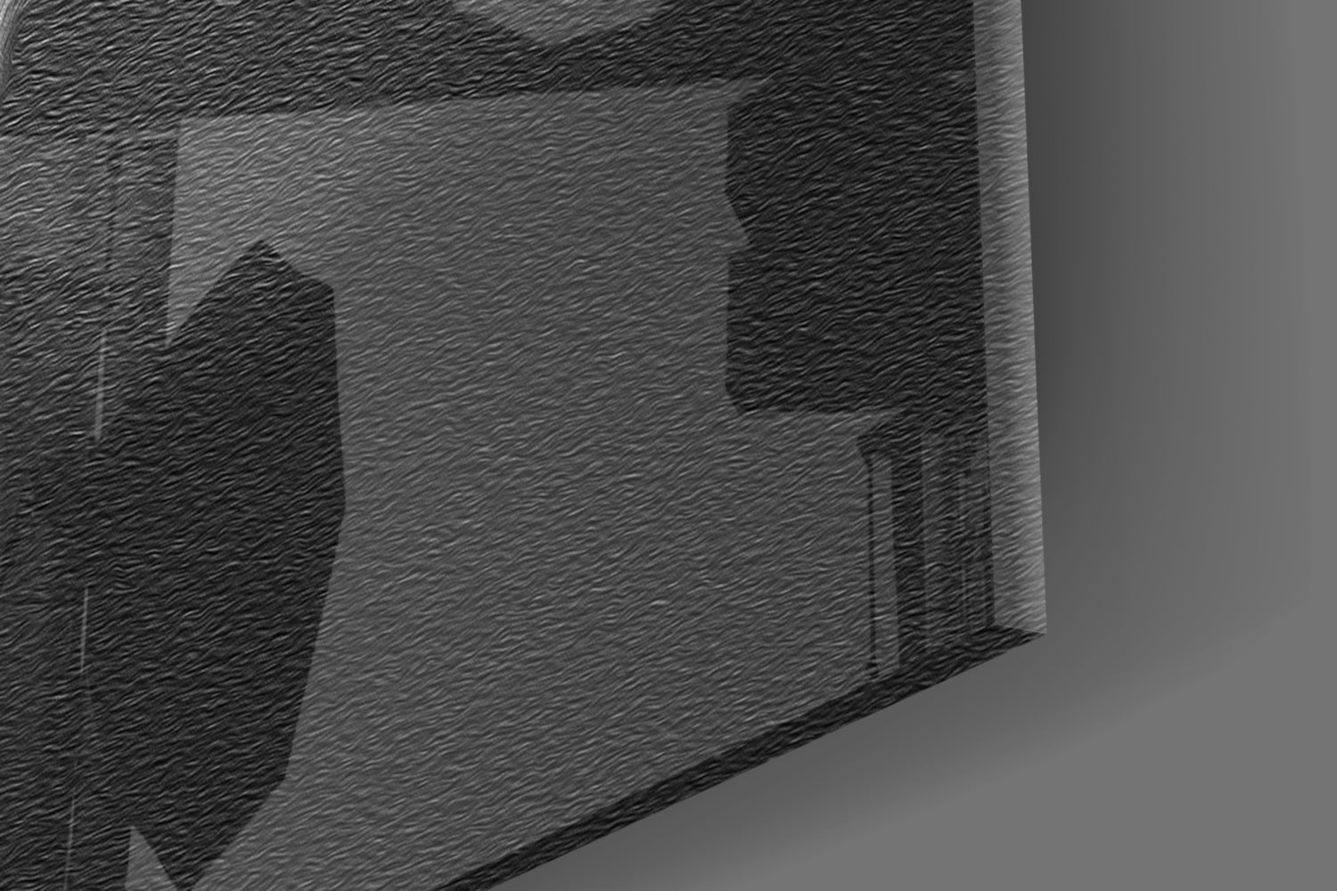 Falcon Glass Wall Art.