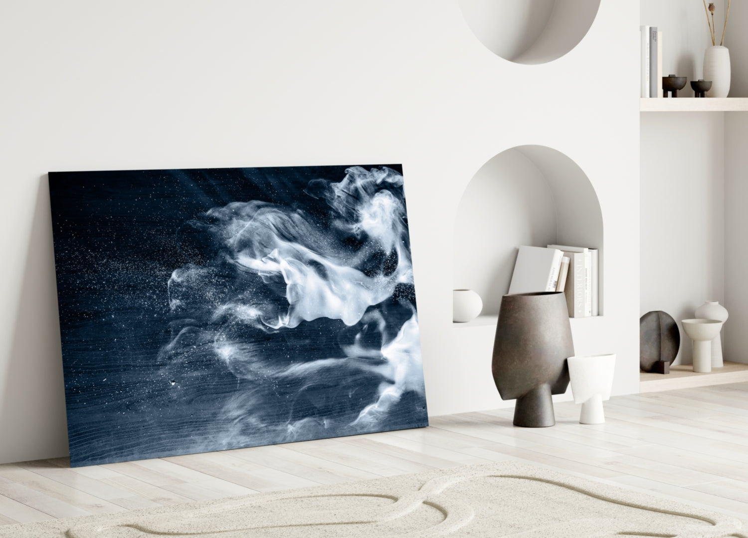 Smoke Glass Wall Art.