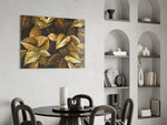 Yellow Leaf panel adding collector taste to a study