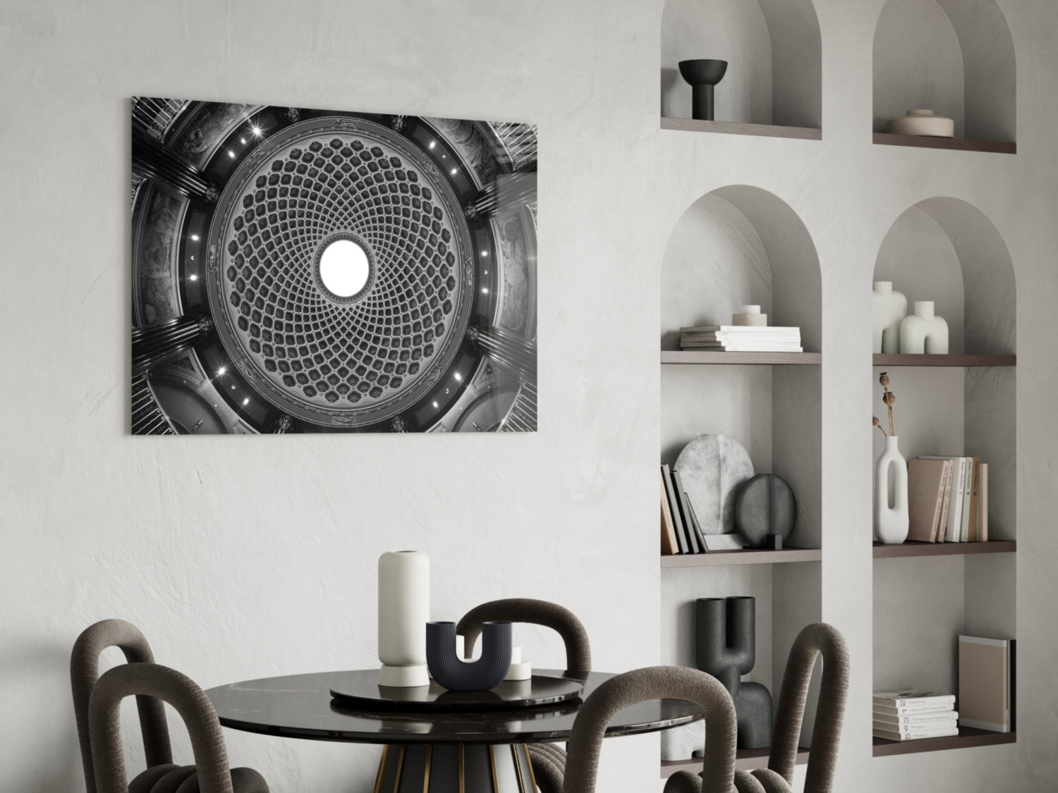 Dome Glass Wall Art.