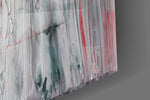 Oil Art Effect Abstract Pattern artwork anchoring a contemporary wall in soft palette