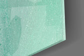 Green Abstract Pattern artwork anchoring a contemporary wall in soft palette