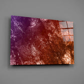 Violet-copper panel bringing burnished warmth to a contemporary living space