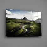 Icelandic valley panel bringing explorer presence to a contemporary living space