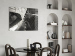 Interesting Architectural panel adding architectural focus to a study