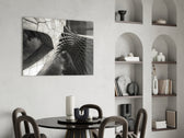 Interesting Architectural panel adding architectural focus to a study