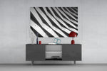 Architectural Walls panel catching soft light to reveal its rhythmic shadow