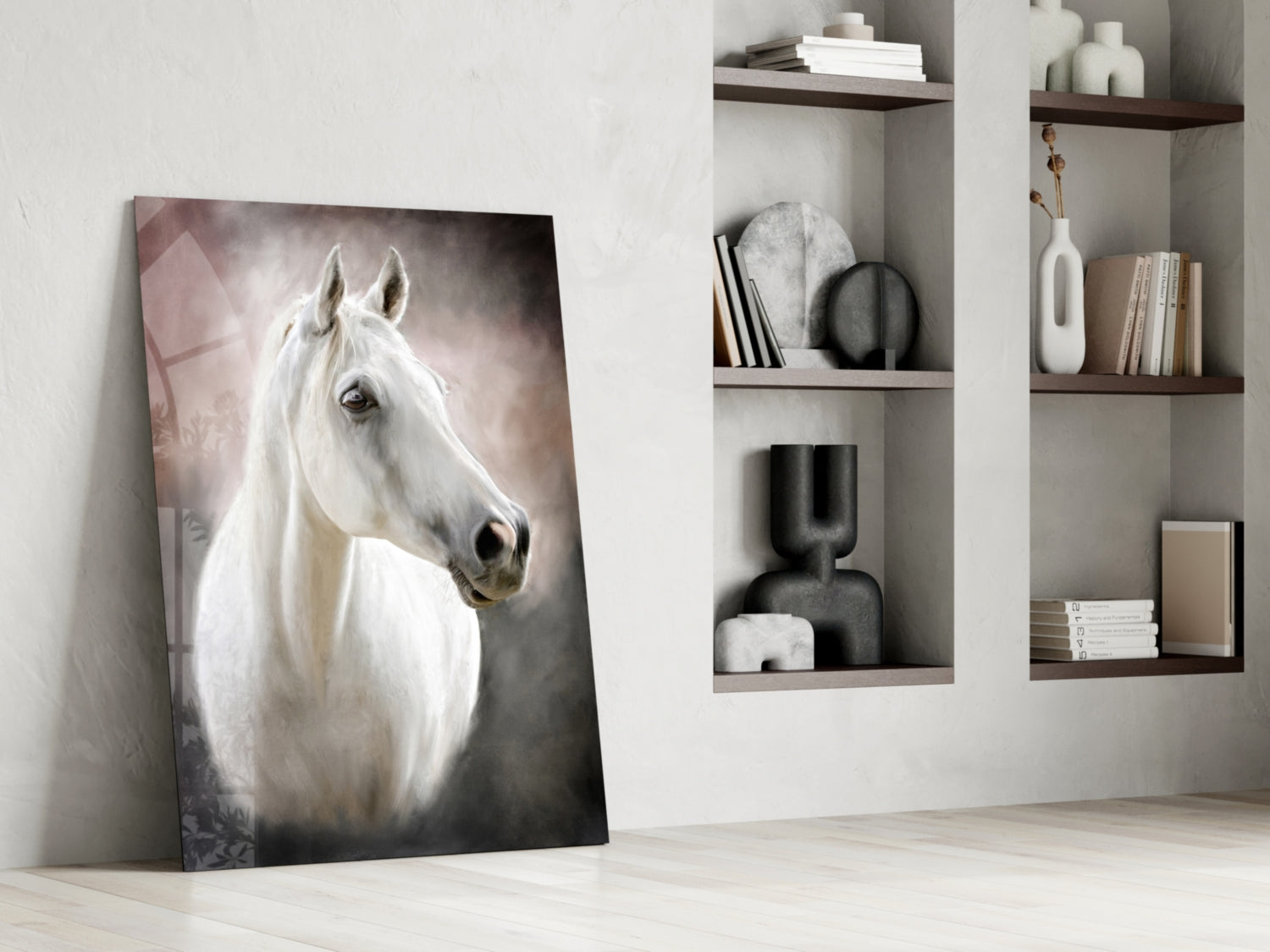 Horse Glass Wall Art.
