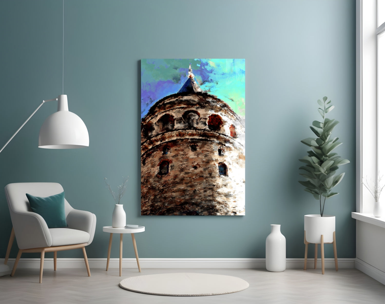 Galata Glass Wall Art.