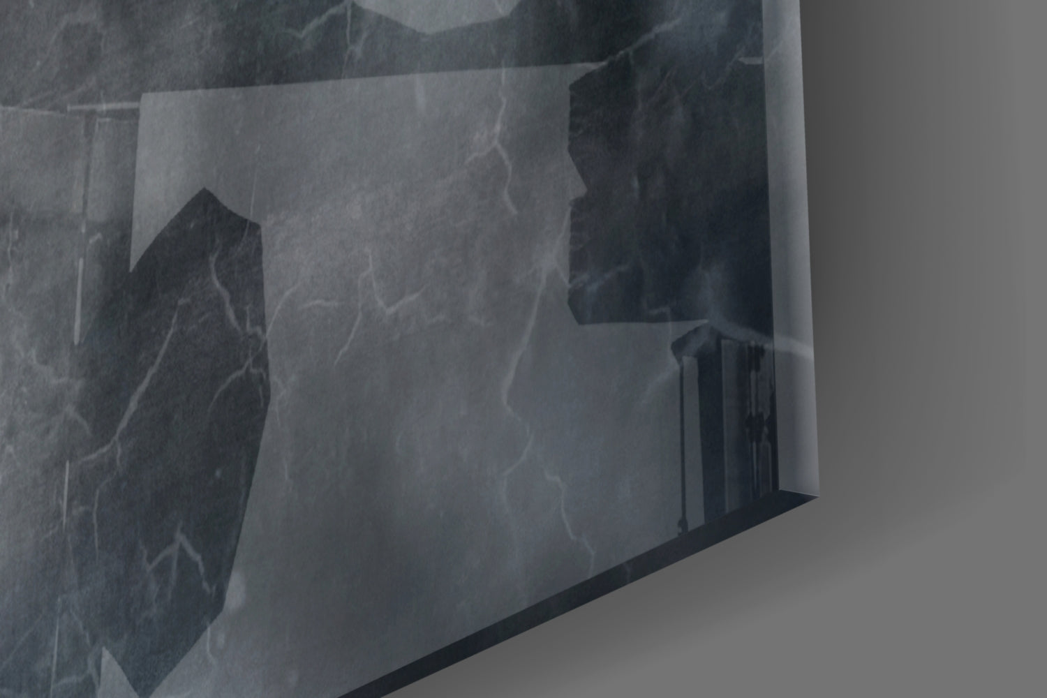 Wolf Glass Wall Art.