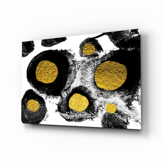 Abstract Colors Glass Wall Art – high quality glass print showcasing abstract colors