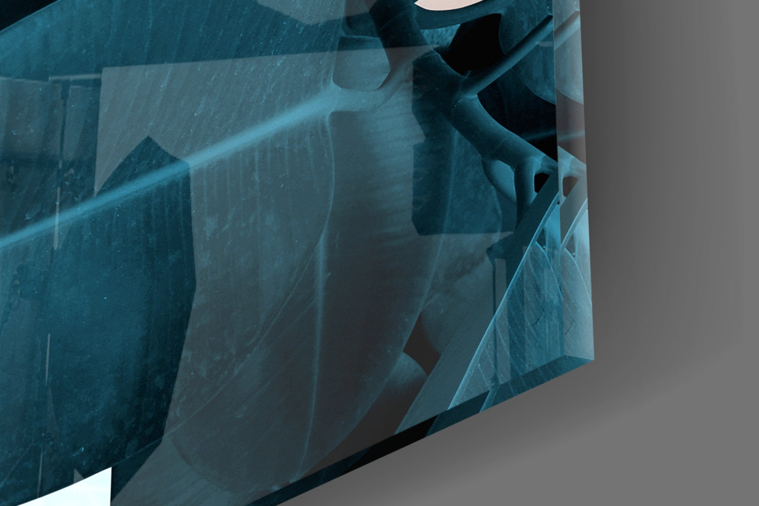 Leaves Glass Wall Art.