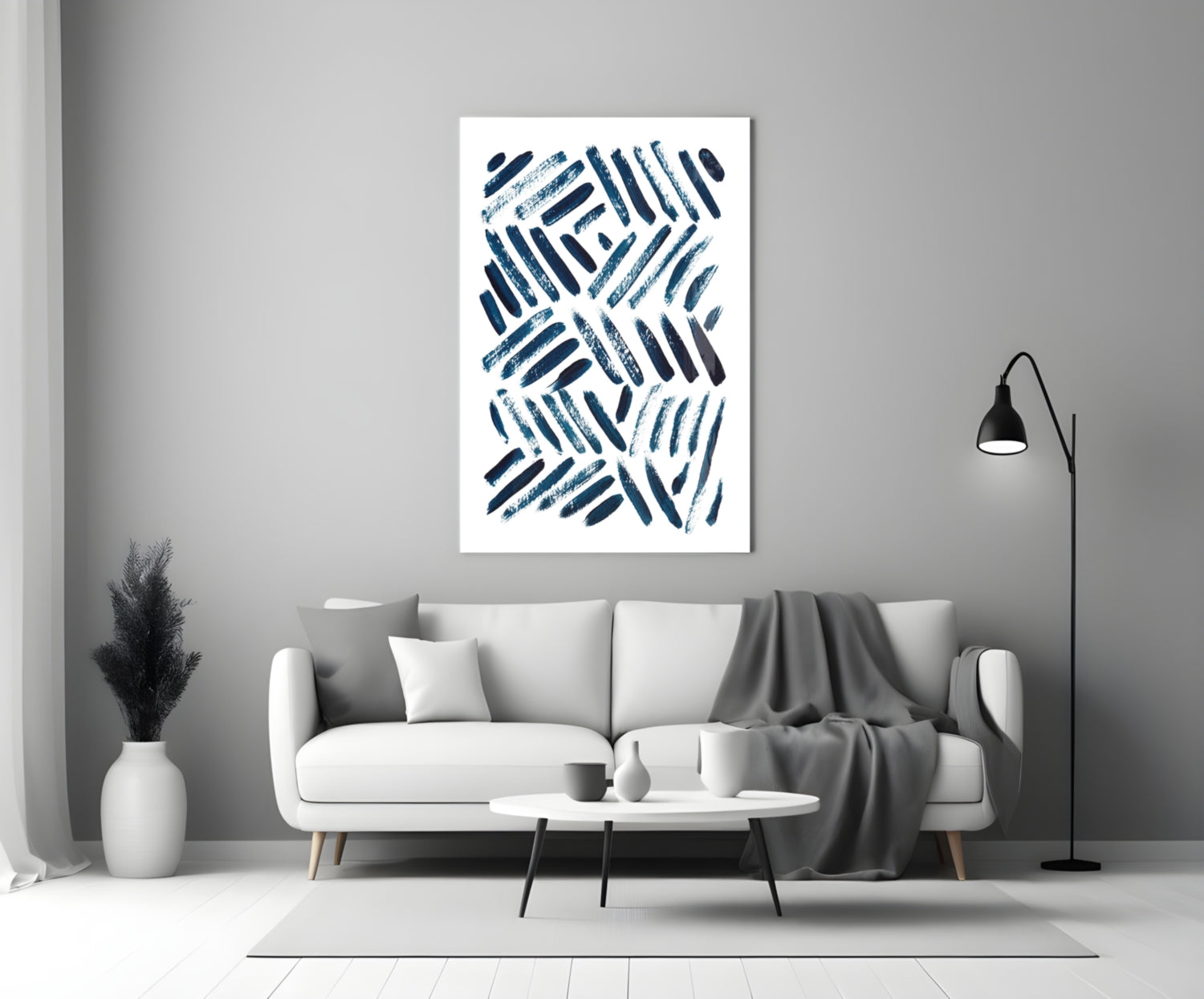 Lines Glass Wall Art.