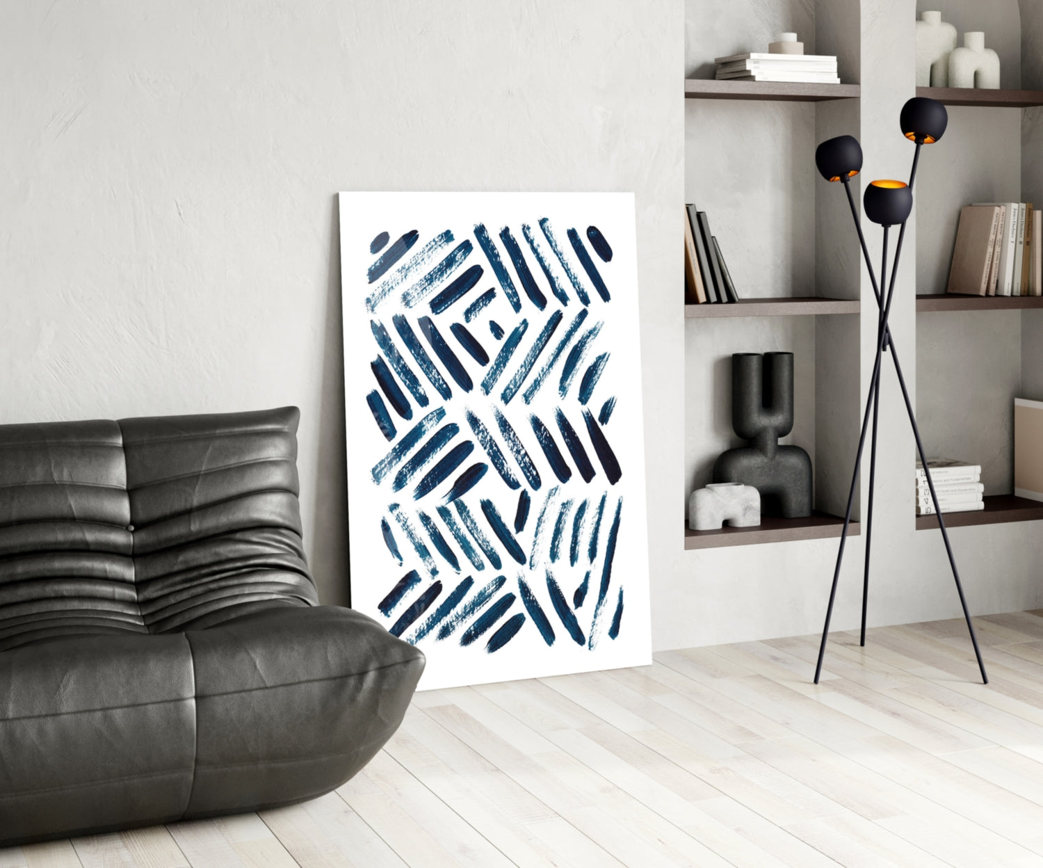 Lines Glass Wall Art.