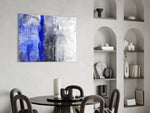 Abstract panel adding executive presence to an office