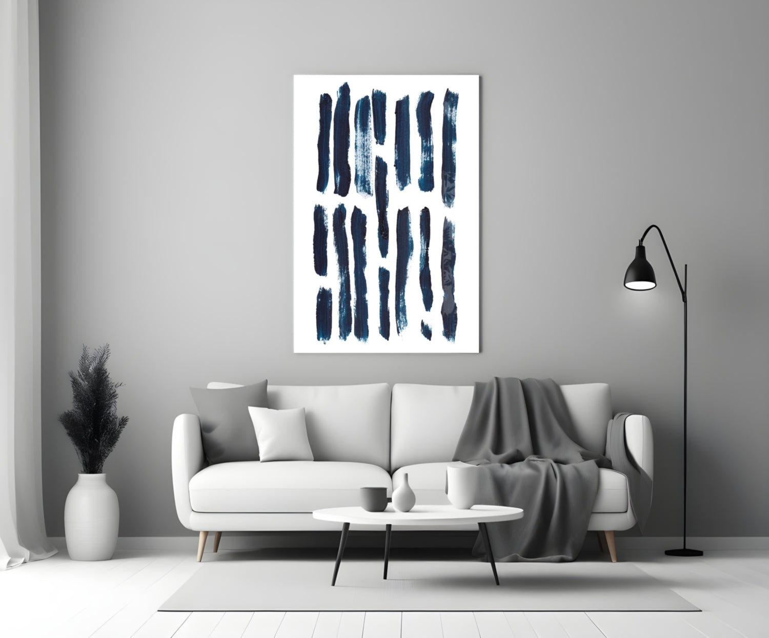 Lines Glass Wall Art.