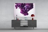 Purple Smoke panel catching soft light to reveal its hypnotic motion
