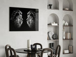 Lion panel adding regal taste to a man-cave