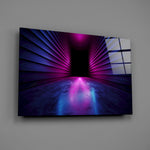Radial-chamber panel bringing cyberpunk drama to a contemporary living space