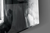 Shadow in the Dark artwork anchoring a wall with moody narrative palette