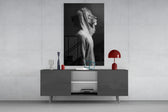 Lion Head panel catching low light to reveal its dimensional mane