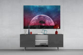 Mystical Night panel catching low light to reveal its starry nebula