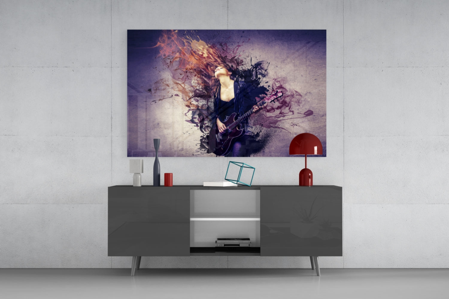 Rock Glass Wall Art.