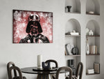 Darth Vader panel adding sci-fi pulse to a teen room