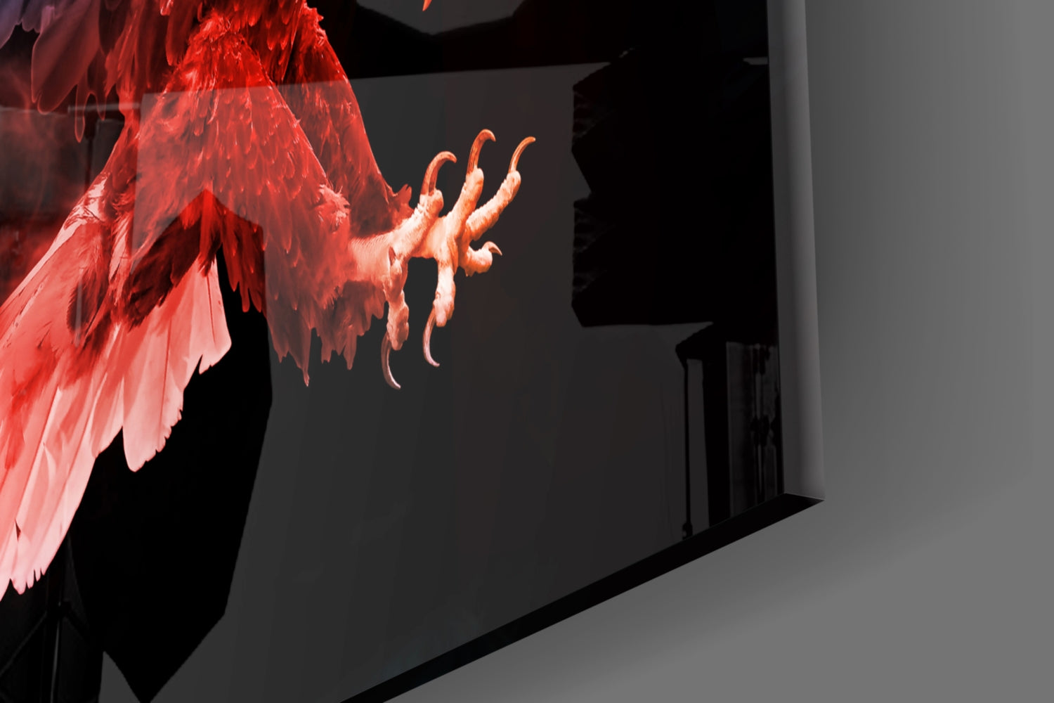 Eagle Glass Wall Art.