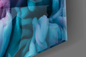 Colored Smoke artwork anchoring a wall with dreamy romantic palette
