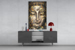 Mystical Sculpture panel catching soft light to reveal its dimensional shimmer