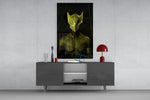 Darko Yellow panel catching low light to reveal its vector clarity