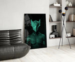 Darko Green panel adding cyberpunk attitude to a man-cave