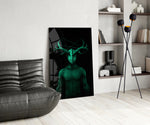 Donnie Green panel adding cult-cinema mood to a man-cave