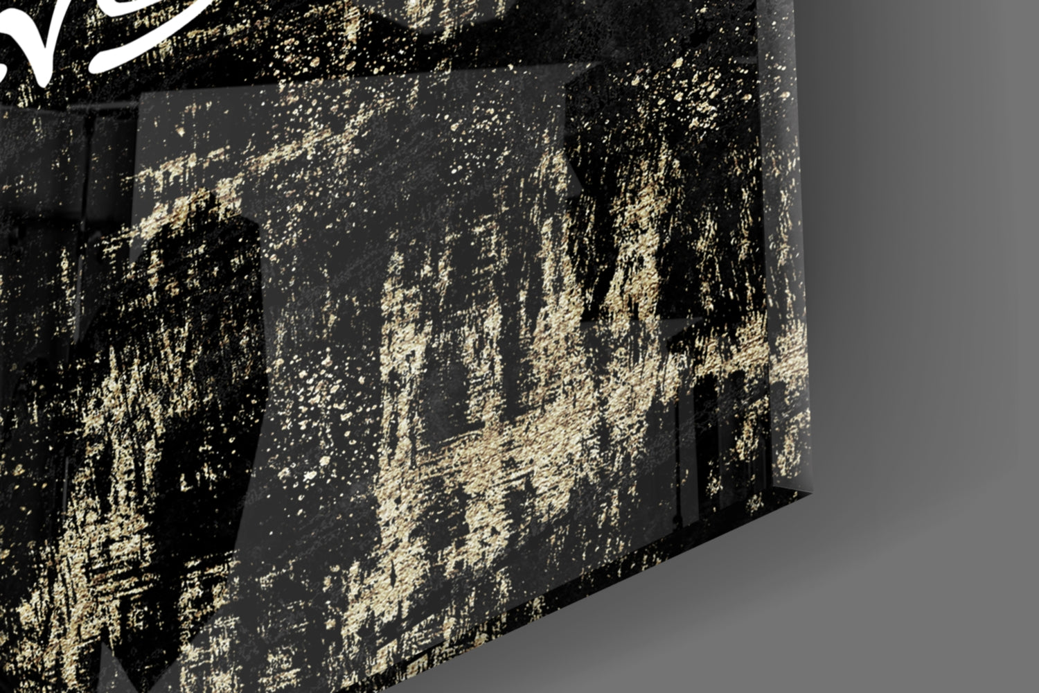 Words Glass Wall Art.