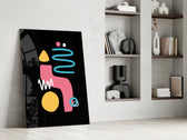 Candle-Like glass print enhancing a studio with maker spirit
