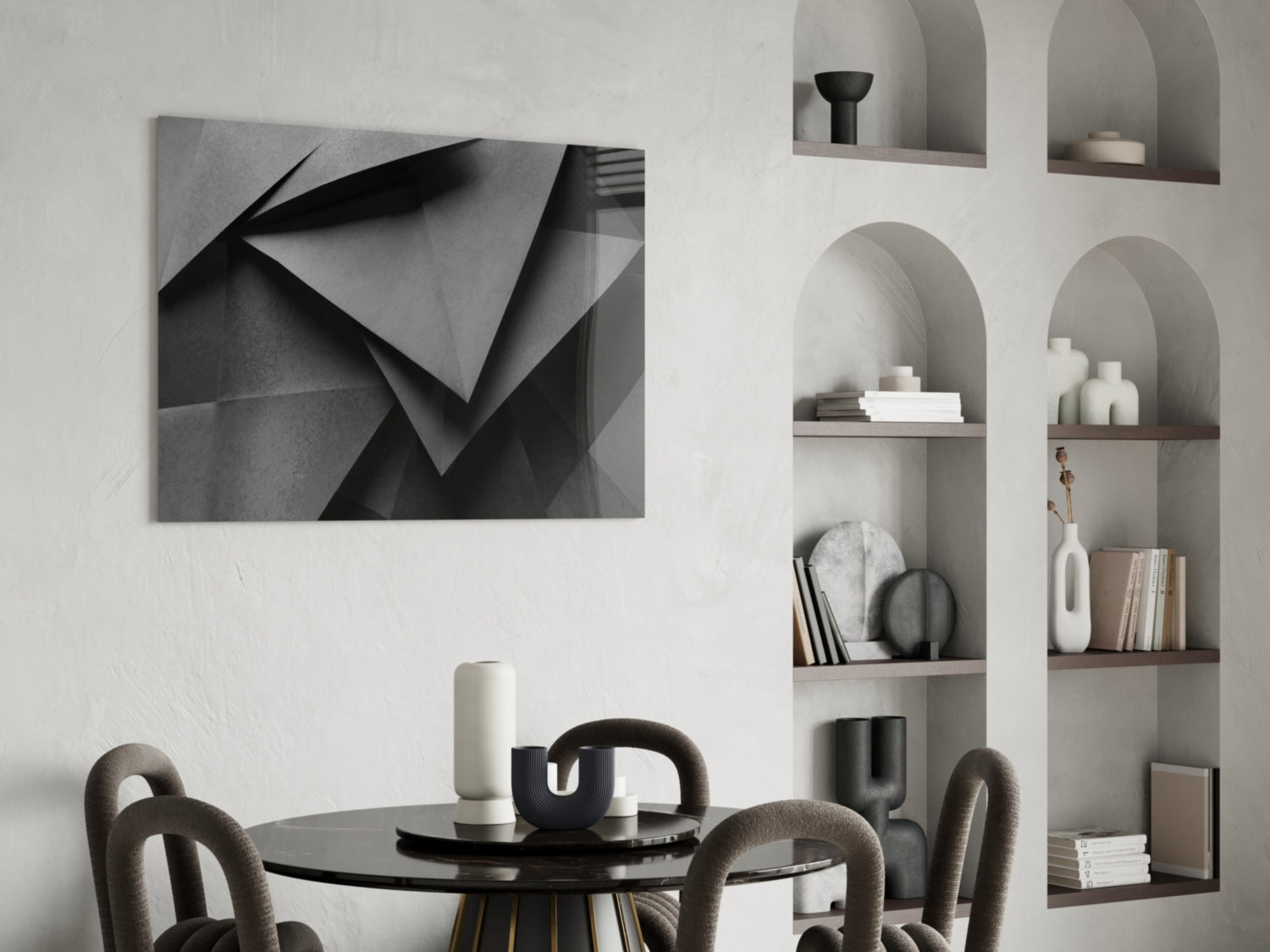 Cold Wall Glass Wall Art.