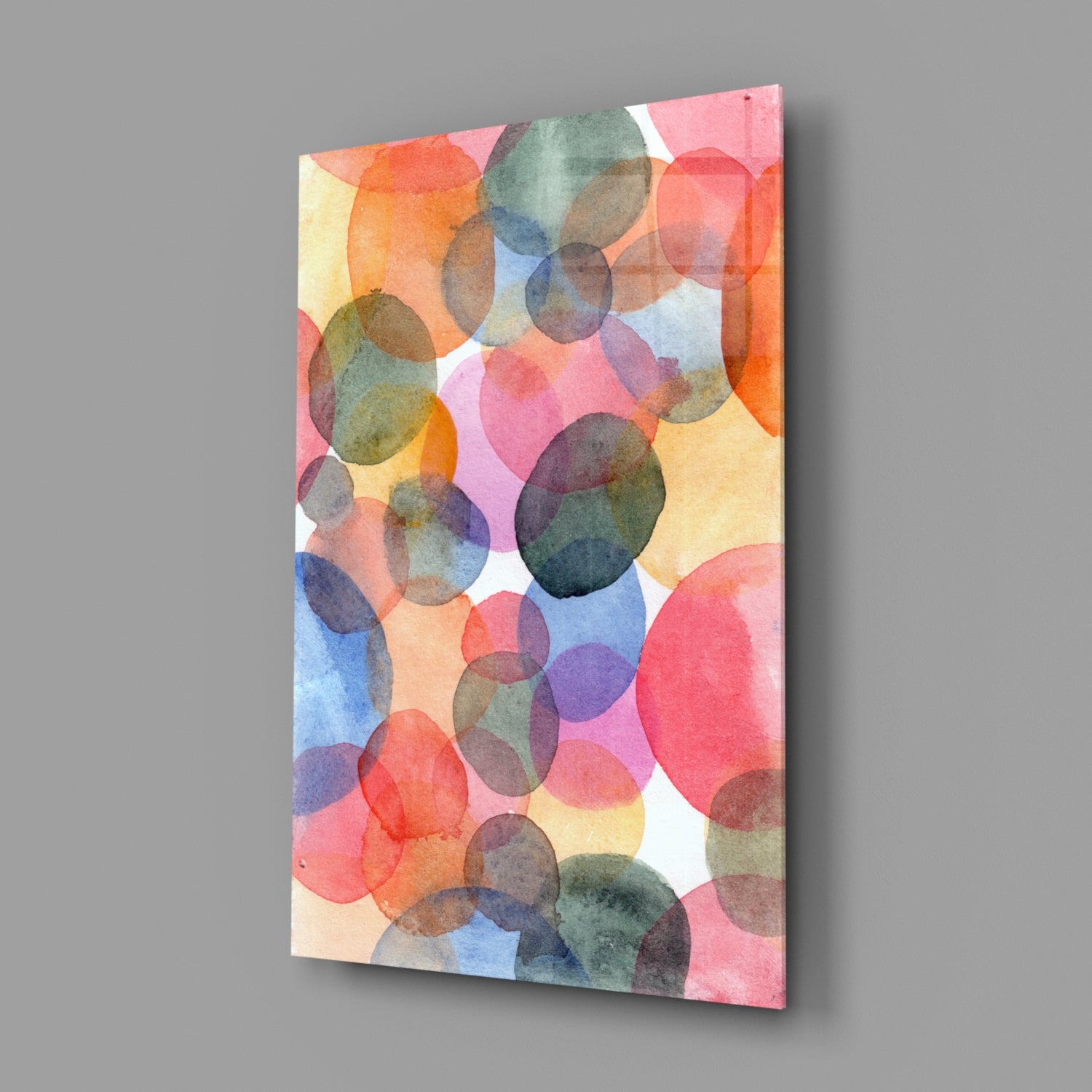 Watercolor Glass Wall Art.