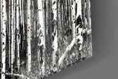 Pink Forest artwork anchoring a wall with bold romantic palette