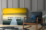 Pier glass print enhancing a study with horizon spirit