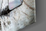 Love artwork anchoring a wall with soft romantic palette