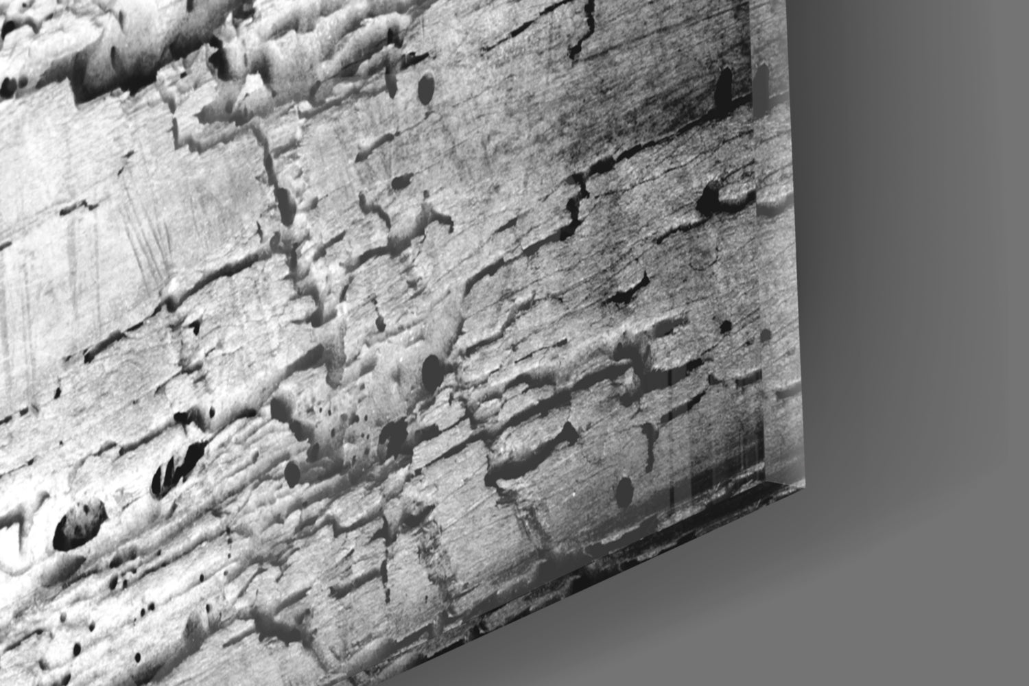 Red Rose Glass Wall Art.