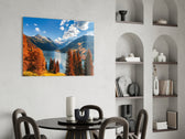Lake View panel adding horizon mood to a study